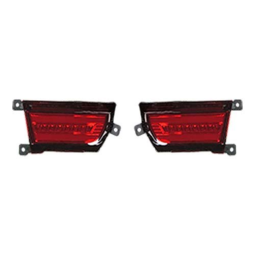 Mahindra Scorpio N 3D Red Bumper Reflector Matrix